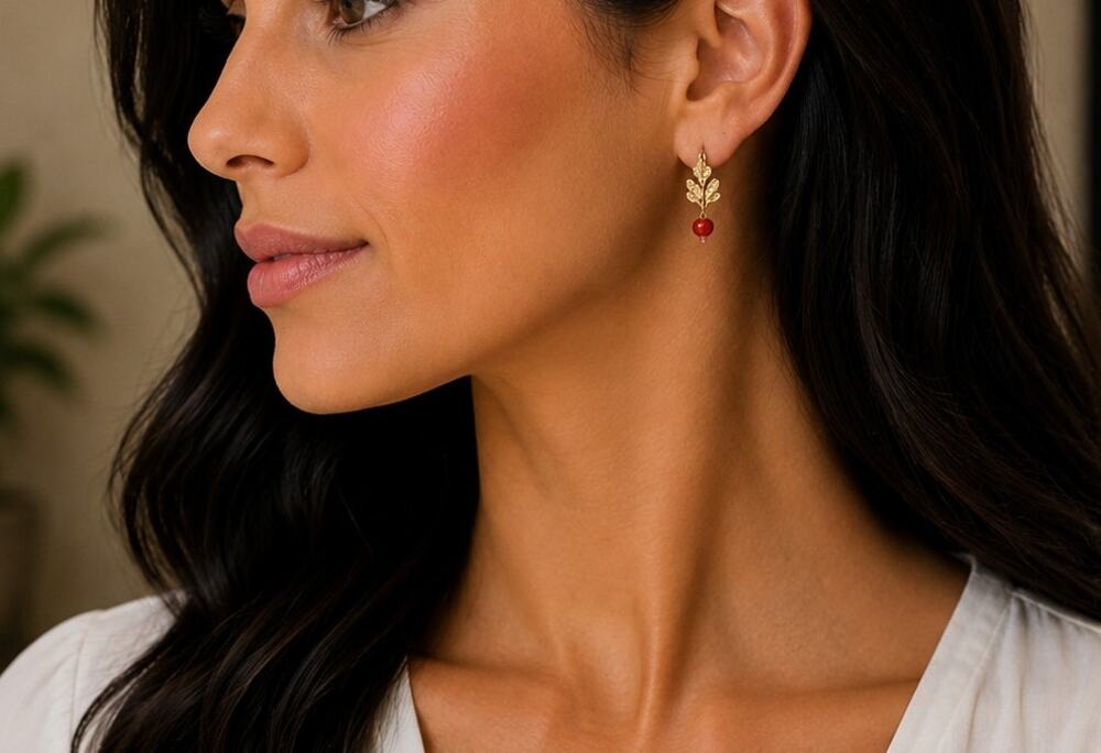 Michael Michaud Radish Post Earrings